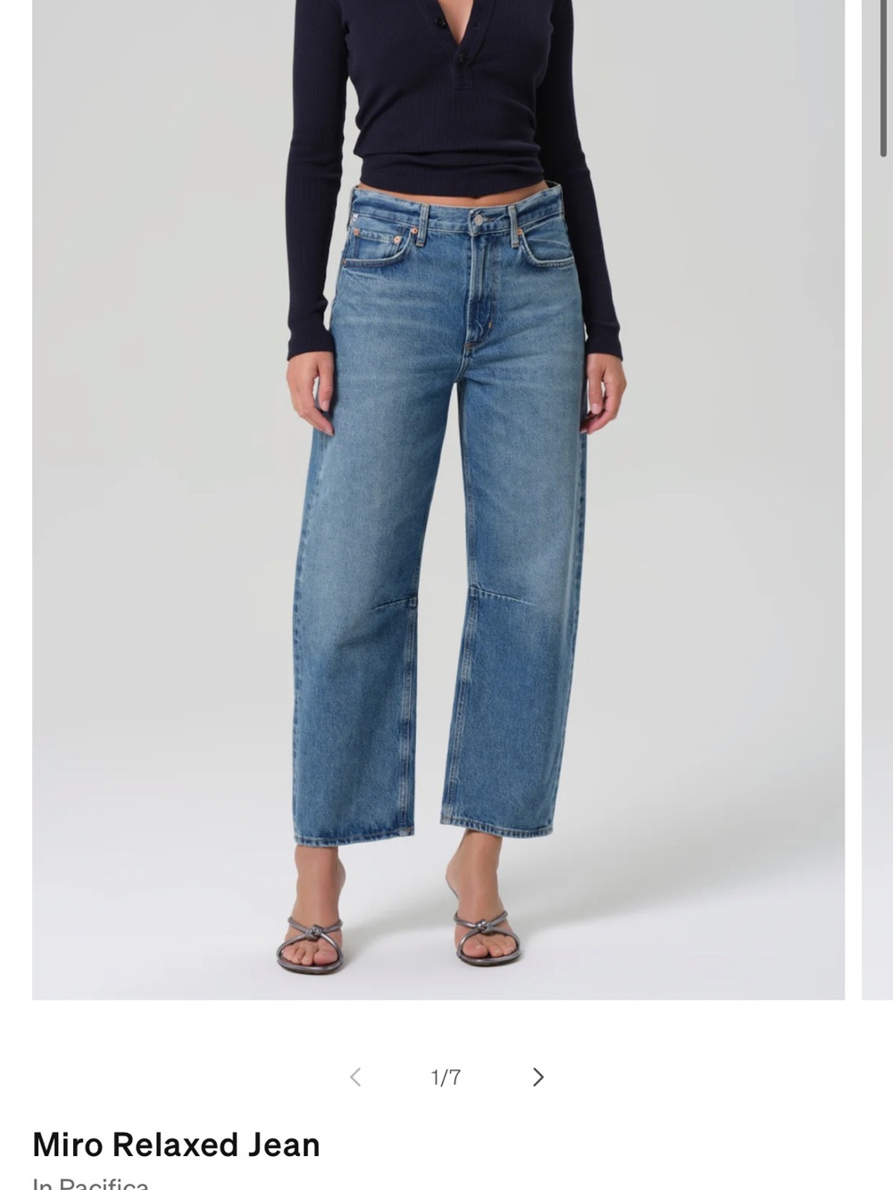 Citizens of Humanity Miro Relaxed Jeans - Pacifica 23